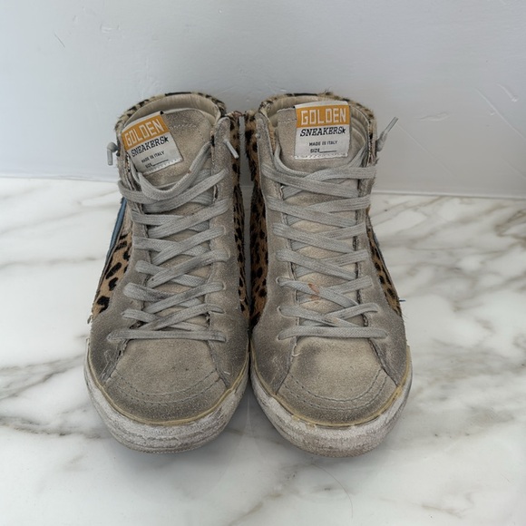 Golden goose sneakers- leopard and suede - Picture 2 of 5